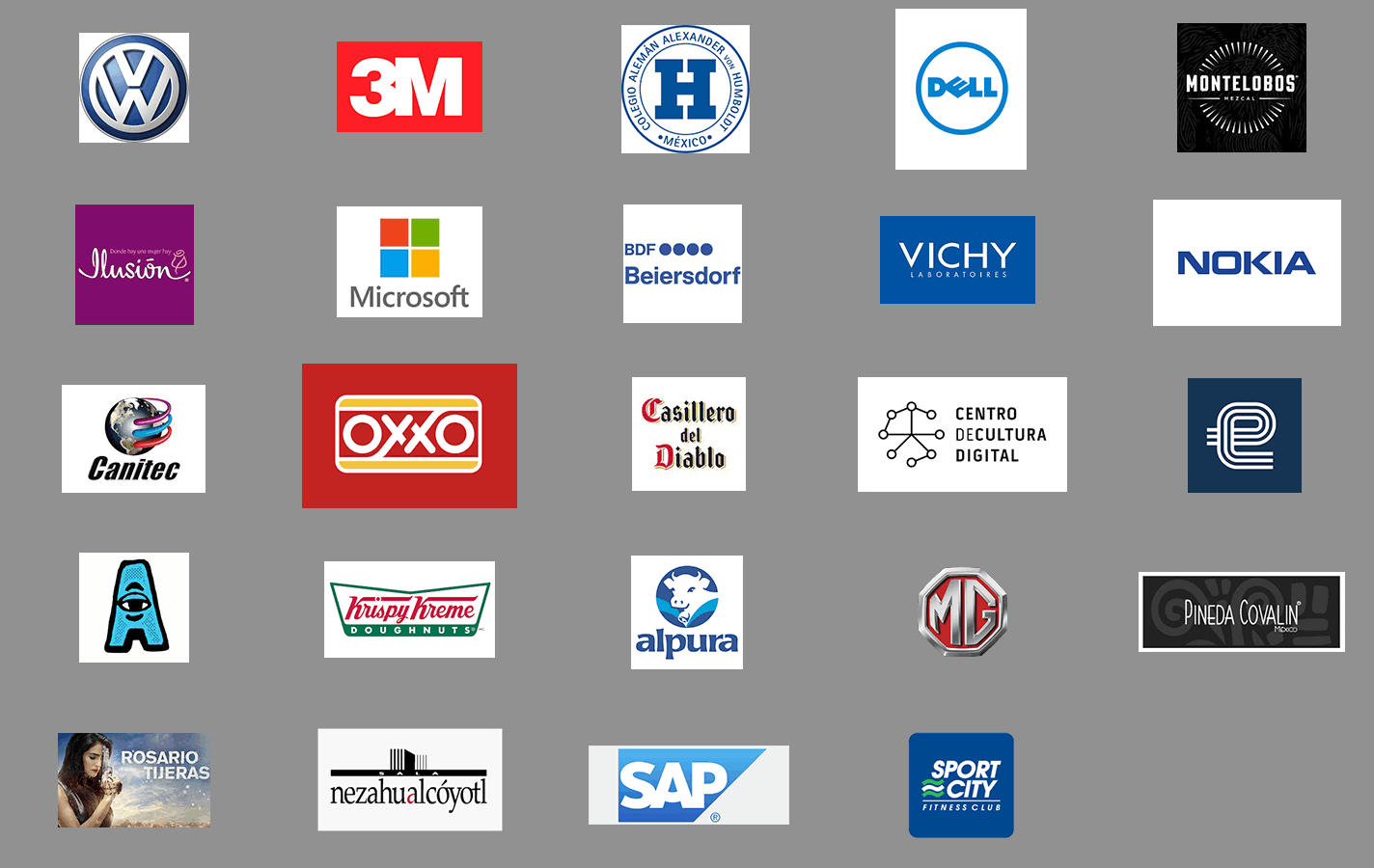 Renta de sistemas de audio en la CDMX Clientes